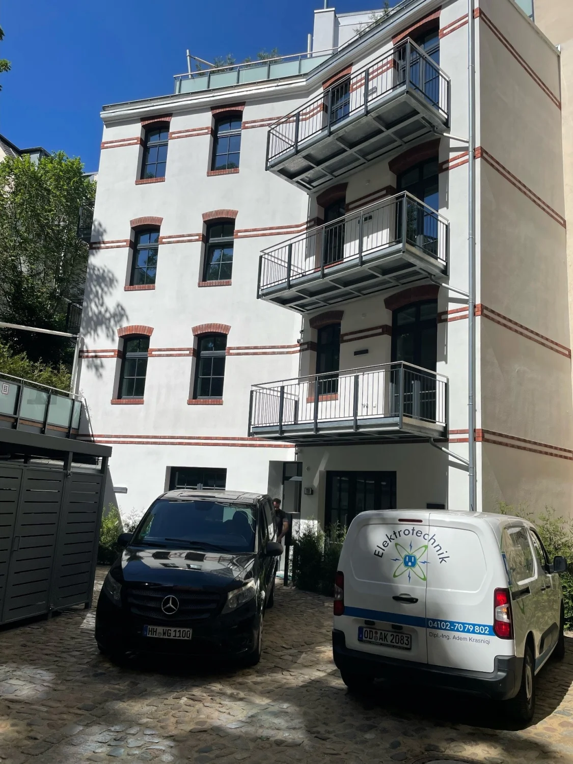 Gebäude von Elektrotechnik Dipl.-Ing. Adem Krasniqi